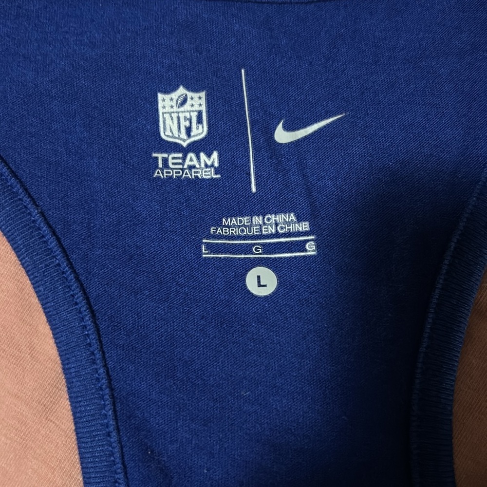 New York Giants NFL Nike Tank Top - Large - Picture 6 of 7